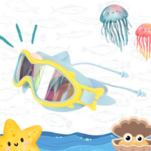 Load image into Gallery viewer, OTG Kids Swimming Goggles - Fun &Safe Swim Gear- Cute Fish Design