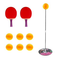 Load image into Gallery viewer, &quot;Introducing the Portable Table Tennis Set by OTG - a versatile ping pong trainer perfect for teenagers. This dynamic table tennis toy is designed for indoor and outdoor play, ensuring a thrilling game experience and skill enhancement for kids.&quot;
