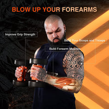 Load image into Gallery viewer, Oval Gripz - Insane Forearm Builder (Orange)