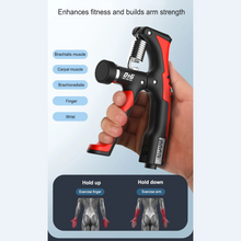 Load image into Gallery viewer, Versatile Hand Strengthener : Our Hand Grip Strengthener is a versatile companion for your hand and forearm exercise routine. This grip enhancement tool offers a wide range of exercises to target various muscle groups, making it an ideal choice for those seeking a comprehensive hand strength building equipment.
