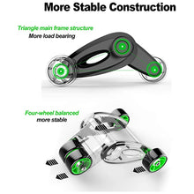 Load image into Gallery viewer, OTG Foldable 4 wheel ab roller with Knee Pad
