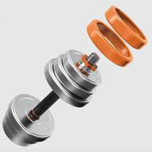 Load image into Gallery viewer, OTG Adjustable Steel Dumbbells and Barbell Kit 20 kgs.
